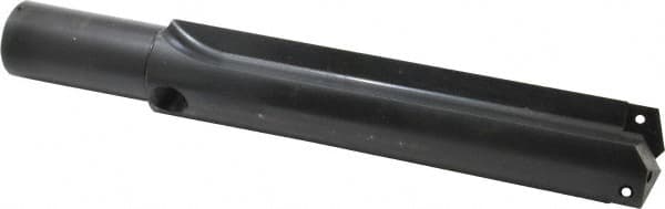 Allied Machine and Engineering - Series 5, 2-1/2 to 3-1/2" Diam, 2" Diam Straight Shank, Straight Flute Spade Drill - 10-3/4" Max Depth, 12-3/4" Body Length, 16-1/2" OAL, Standard Length, Through Coolant - Exact Tooling