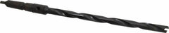 Allied Machine and Engineering - Series 1, 45/64 to 15/16" Diam, 3MT Taper Shank, Helical Flute Spade Drill - 10-3/4" Max Depth, 13-39/64" Body Length, 17-5/32" OAL, Extended Length, Through Coolant - Exact Tooling