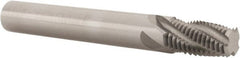 Scientific Cutting Tools - 1/4-18, 3/8-18 NPT, 0.382" Cutting Diam, 4 Flute, Solid Carbide Helical Flute Thread Mill - Internal/External Thread, 0.8" LOC, 3-1/2" OAL, 7/16" Shank Diam - Exact Tooling