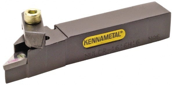 Kennametal - VC.., NVLC External Right Hand Indexable Profiling Toolholder - 63/64" Shank Height x 63/64" Shank Width, 150mm Long - Exact Tooling