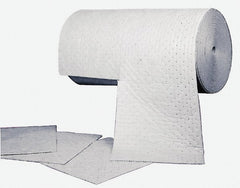 Oil-Dri - Pads, Rolls & Mats; Type: Roll ; Application: Non-Aggressive Leaks and Spills; Universal ; Capacity per Package (Gal.): 56.00; 56.0 ; Length: 150'; 150.00 ; Overall Length: 150.00 ; Width: 30" - Exact Tooling