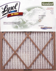 PrecisionAire - 14" Noml Height x 24" Noml Width x 1" Noml Depth, 30% Capture Efficiency, Wire-Backed Pleated Air Filter - Cotton Blend, For Any Unit - Exact Tooling