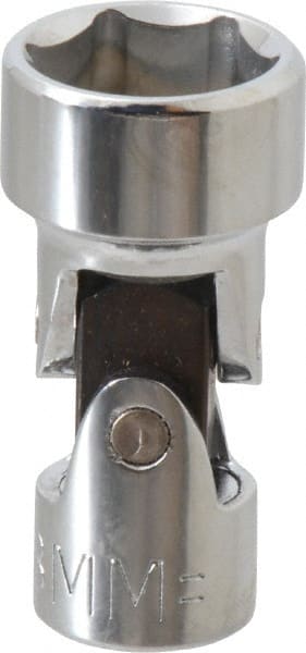 Proto - 3/8" Drive, Standard Hand Socket - 6 Points, 2" OAL, Alloy Steel, Chrome Finish - Exact Tooling