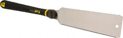 Stanley - 10" Steel Blade Double Edge Pull Saw - ErgonomicGlass-Filled Nylon, ABS, TPE Handle with Cushion Grip, 23-1/2" OAL - Exact Tooling