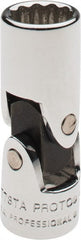 Proto - 11/32", 1/4" Drive, Standard Hand Socket - 12 Points, 1-25/64" OAL, Alloy Steel, Chrome Finish - Exact Tooling