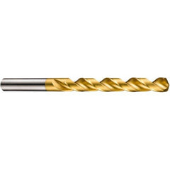 DORMER - 4mm 130° High Speed Steel Jobber Drill - Exact Tooling