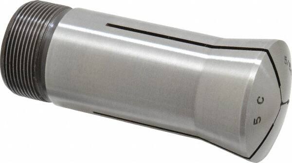 Lyndex - 5/64 Inch 5C Round Collet - 3.27 Inch Overall Length, 1.041-24 Internal Thread Size, Steel, 0.0007 Inch TIR - Exact Tooling
