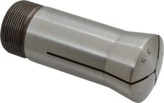Lyndex - 3/32 Inch 5C Round Collet - 3.27 Inch Overall Length, 1.041-24 Internal Thread Size, Steel, 0.0007 Inch TIR - Exact Tooling