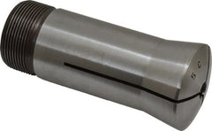 Lyndex - 17/64 Inch 5C Round Collet - 3.27 Inch Overall Length, 1.041-24 Internal Thread Size, Steel, 0.0007 Inch TIR - Exact Tooling