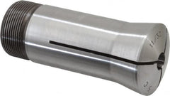 Lyndex - 11/32 Inch 5C Round Collet - 3.27 Inch Overall Length, 1.041-24 Internal Thread Size, Steel, 0.0007 Inch TIR - Exact Tooling