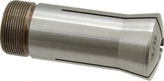 Lyndex - 15/32 Inch 5C Round Collet - 3.27 Inch Overall Length, 1.041-24 Internal Thread Size, Steel, 0.0011 Inch TIR - Exact Tooling