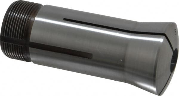 Lyndex - 31/64 Inch 5C Round Collet - 3.27 Inch Overall Length, 1.041-24 Internal Thread Size, Steel, 0.0011 Inch TIR - Exact Tooling