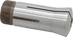 Lyndex - 1/2 Inch 5C Round Collet - 3.27 Inch Overall Length, 1.041-24 Internal Thread Size, Steel, 0.0011 Inch TIR - Exact Tooling
