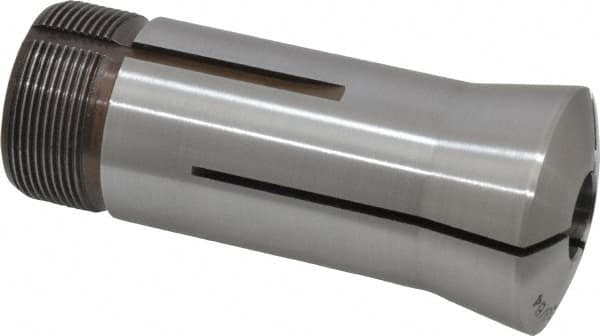 Lyndex - 33/64 Inch 5C Round Collet - 3.27 Inch Overall Length, 1.041-24 Internal Thread Size, Steel, 0.0011 Inch TIR - Exact Tooling