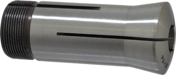 Lyndex - 35/64 Inch 5C Round Collet - 3.27 Inch Overall Length, 1.041-24 Internal Thread Size, Steel, 0.0011 Inch TIR - Exact Tooling