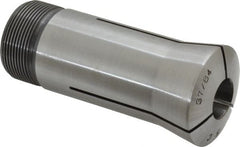 Lyndex - 37/64 Inch 5C Round Collet - 3.27 Inch Overall Length, 1.041-24 Internal Thread Size, Steel, 0.0011 Inch TIR - Exact Tooling