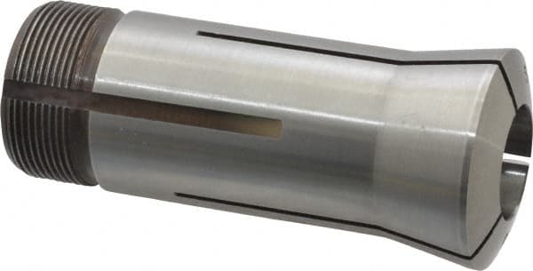 Lyndex - 3/4 Inch 5C Round Collet - 3.27 Inch Overall Length, 1.041-24 Internal Thread Size, Steel, 0.0011 Inch TIR - Exact Tooling