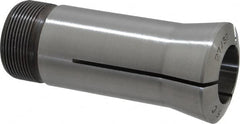 Lyndex - 27/32 Inch 5C Round Collet - 3.27 Inch Overall Length, 1.041-24 Internal Thread Size, Steel, 0.0011 Inch TIR - Exact Tooling