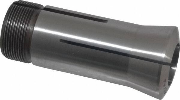 Lyndex - 55/64 Inch 5C Round Collet - 3.27 Inch Overall Length, 1.041-24 Internal Thread Size, Steel, 0.0011 Inch TIR - Exact Tooling