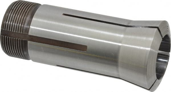 Lyndex - 59/64 Inch 5C Round Collet - 3.27 Inch Overall Length, 1.041-24 Internal Thread Size, Steel, 0.0011 Inch TIR - Exact Tooling