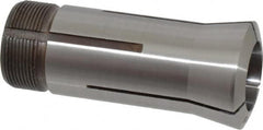 Lyndex - 15/16 Inch 5C Round Collet - 3.27 Inch Overall Length, 1.041-24 Internal Thread Size, Steel, 0.0011 Inch TIR - Exact Tooling