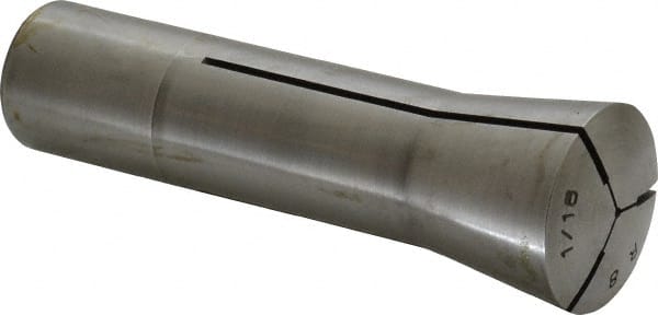 Lyndex - 1/16 Inch Steel R8 Collet - 7/16-20 Drawbar Thread, 0.0007 Inch TIR - Exact Tooling