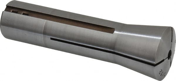 Lyndex - 7/32 Inch Steel R8 Collet - 7/16-20 Drawbar Thread, 0.0007 Inch TIR - Exact Tooling