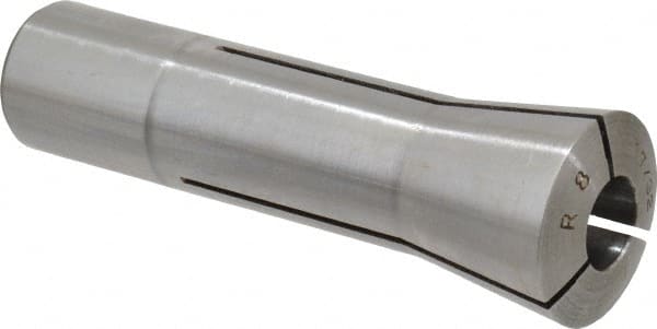 Lyndex - 17/32 Inch Steel R8 Collet - 7/16-20 Drawbar Thread, 0.0011 Inch TIR - Exact Tooling