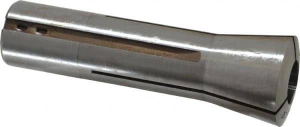 Lyndex - 19/32 Inch Steel R8 Collet - 7/16-20 Drawbar Thread, 0.0011 Inch TIR - Exact Tooling