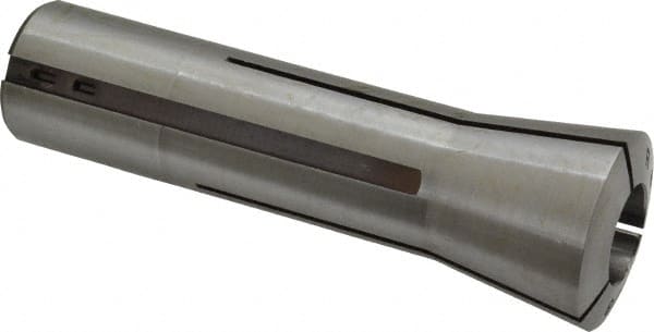 Lyndex - 5/8 Inch Steel R8 Collet - 7/16-20 Drawbar Thread, 0.0011 Inch TIR - Exact Tooling