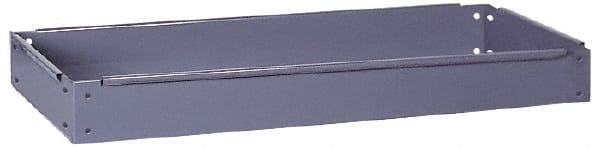 Edsal - 36" Long x 24" Wide x 3-1/2" High, Cart Extra Tray - Steel - Exact Tooling