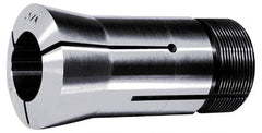 Lyndex - 37/64 Inch 16C Round Collet - 1-11/16 - 20 Internal Thread, M47.50 x 1.75 External Thread, 4.31 Inch Overall Length, 0.0011 Inch TIR - Exact Tooling