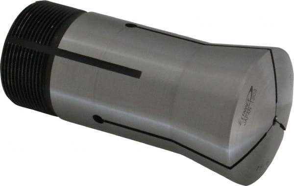 Lyndex - 9/64 Inch 16C Round Collet - 1-11/16 - 20 Internal Thread, M47.50 x 1.75 External Thread, 4.31 Inch Overall Length, 0.0007 Inch TIR - Exact Tooling