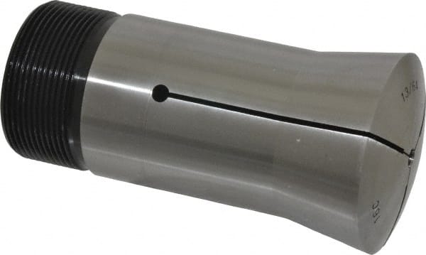 Lyndex - 13/64 Inch 16C Round Collet - 1-11/16 - 20 Internal Thread, M47.50 x 1.75 External Thread, 4.31 Inch Overall Length, 0.0007 Inch TIR - Exact Tooling