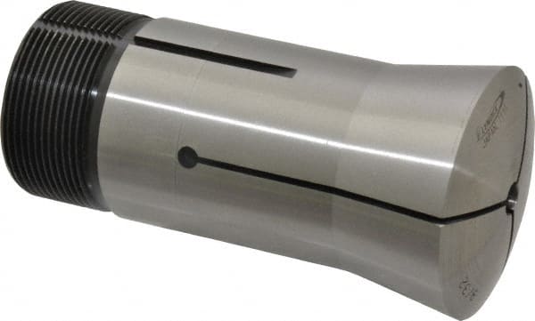 Lyndex - 9/32 Inch 16C Round Collet - 1-11/16 - 20 Internal Thread, M47.50 x 1.75 External Thread, 4.31 Inch Overall Length, 0.0007 Inch TIR - Exact Tooling