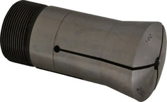Lyndex - 21/64 Inch 16C Round Collet - 1-11/16 - 20 Internal Thread, M47.50 x 1.75 External Thread, 4.31 Inch Overall Length, 0.0007 Inch TIR - Exact Tooling