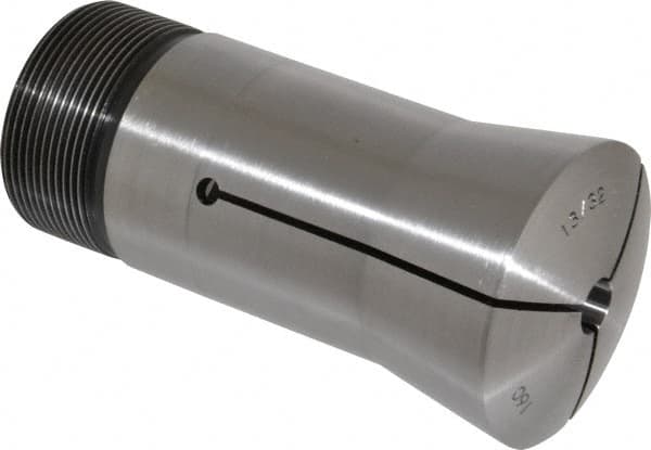 Lyndex - 13/32 Inch 16C Round Collet - 1-11/16 - 20 Internal Thread, M47.50 x 1.75 External Thread, 4.31 Inch Overall Length, 0.0011 Inch TIR - Exact Tooling