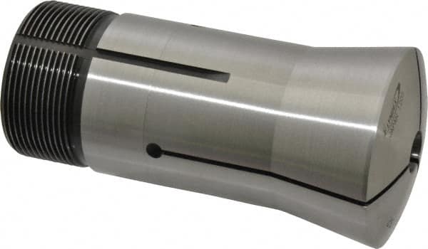 Lyndex - 15/32 Inch 16C Round Collet - 1-11/16 - 20 Internal Thread, M47.50 x 1.75 External Thread, 4.31 Inch Overall Length, 0.0011 Inch TIR - Exact Tooling