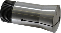 Lyndex - 1/2 Inch 16C Round Collet - 1-11/16 - 20 Internal Thread, M47.50 x 1.75 External Thread, 4.31 Inch Overall Length, 0.0011 Inch TIR - Exact Tooling