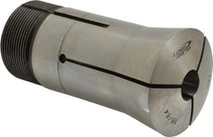 Lyndex - 39/64 Inch 16C Round Collet - 1-11/16 - 20 Internal Thread, M47.50 x 1.75 External Thread, 4.31 Inch Overall Length, 0.0011 Inch TIR - Exact Tooling