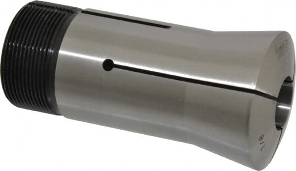 Lyndex - 7/8 Inch 16C Round Collet - 1-11/16 - 20 Internal Thread, M47.50 x 1.75 External Thread, 4.31 Inch Overall Length, 0.0011 Inch TIR - Exact Tooling