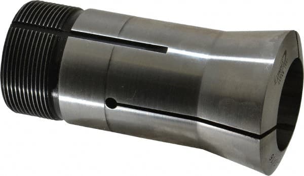 Lyndex - 1-7/16 Inch 16C Round Collet - 1-11/16 - 20 Internal Thread, M47.50 x 1.75 External Thread, 4.31 Inch Overall Length, 0.0011 TIR - Exact Tooling