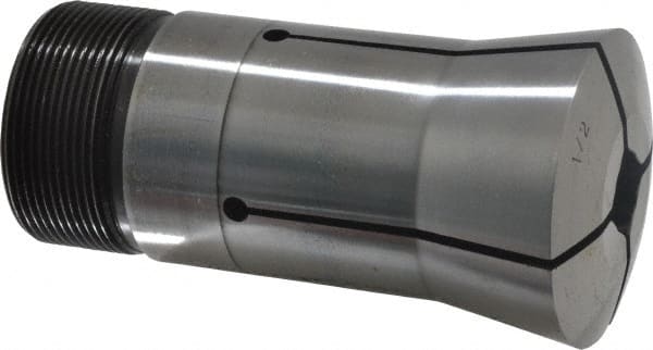 Lyndex - 1/2 Inch 16C Square Collet - 1-11/16 - 20 Internal Thread, M47.50 x 1.75 External Thread, 4.31 Inch Overall Length, 0.0011 TIR - Exact Tooling