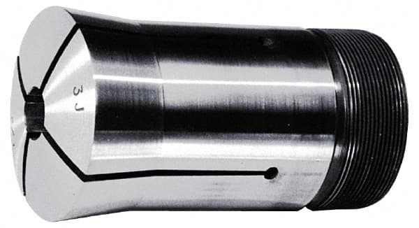 Lyndex - 37/64 Inch Round 3J Collet - 3-3/4 Inch Overall Length, 1.988-20 Inch External Thread - Exact Tooling