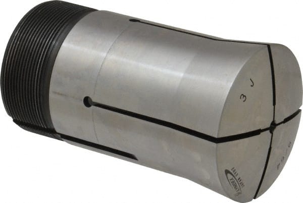 Lyndex - 9/64 Inch Round 3J Collet - 3-3/4 Inch Overall Length, 1.988-20 Inch External Thread - Exact Tooling