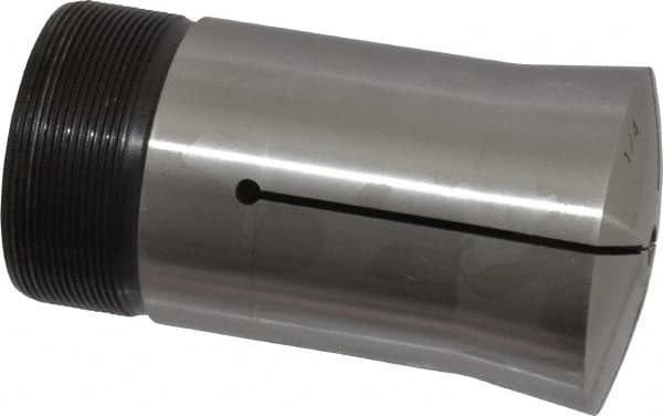 Lyndex - 1/4 Inch Round 3J Collet - 3-3/4 Inch Overall Length, 1.988-20 Inch External Thread - Exact Tooling