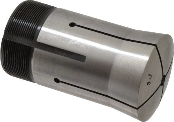 Lyndex - 9/32 Inch Round 3J Collet - 3-3/4 Inch Overall Length, 1.988-20 Inch External Thread - Exact Tooling