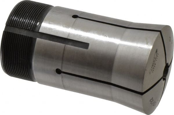 Lyndex - 13/32 Inch Round 3J Collet - 3-3/4 Inch Overall Length, 1.988-20 Inch External Thread - Exact Tooling