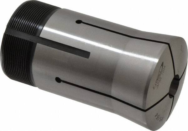 Lyndex - 35/64 Inch Round 3J Collet - 3-3/4 Inch Overall Length, 1.988-20 Inch External Thread - Exact Tooling