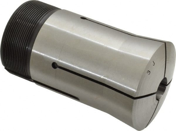 Lyndex - 9/16 Inch Round 3J Collet - 3-3/4 Inch Overall Length, 1.988-20 Inch External Thread - Exact Tooling
